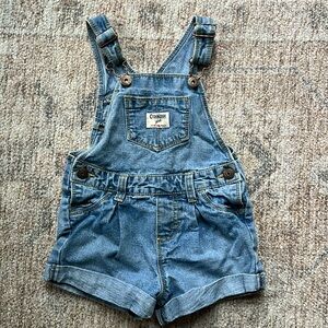 Oshkosh denim overalls size 2T